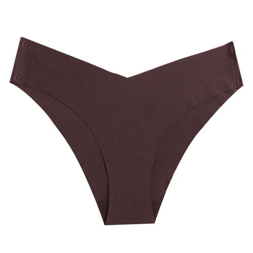 Ice Injpanties-Bikini Sexy Sans Couture Pour Femme,Sous-Vêtement Solide,Taille Basse,Haute Élasticité,Slip Doux Pour Femme,Lingerie À La Mode