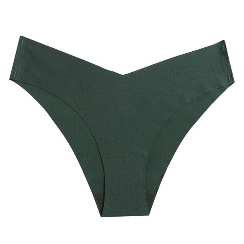 Ice Injpanties-Bikini Sexy Sans Couture Pour Femme,Sous-Vêtement Solide,Taille Basse,Haute Élasticité,Slip Doux Pour Femme,Lingerie À La Mode