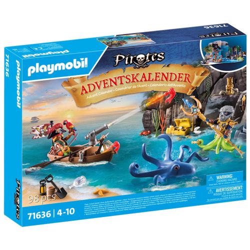 Playmobil Pirates 71636 - Calendrier de l'Avent : Pirates 2024