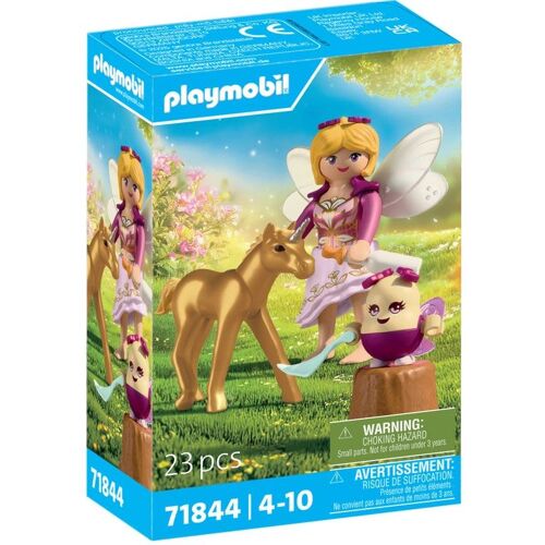 Playmobil Magic Unicorns 71844 - Licorne Fleur de soleil avec fée