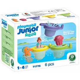 Playmobil Junior 71776 - Trio tasses flottantes et animaux