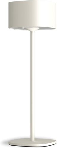 Calex Serino Rechargeable Table Lamp, Wireless Light, Indoor & Outdoor, Battery Operated, Touch Control, Dimmable, Sand