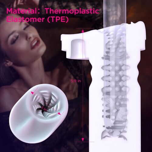 Kalanka-¿The Wind¿ Masturbateurs Masculins Véritable Doublure De Viande, Sex Toy¿S Pour Homme, Masturbâteur Homme Mains Libres Canal Étroit Matériau Tpe, ¿The Wind¿ Sex Toys Accessoires(Style Serré)