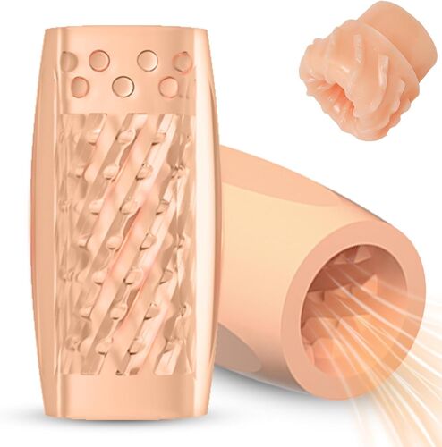 Masturbateurs Masculins Sex Toýs Homme, Jouet Adulte Avec 3d Vaginette, Masturbateur Egg Pocket Pussy Sexes Plaisir Objet Vagin (Couleur Chair)