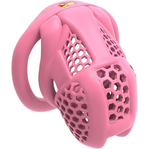 Sissy Cage De Chasteté Homme Petite Chastity Cage Men Pour Pénis Punition D'esclave Sextoyse Couple Plaisir (Small,Flat Ring)