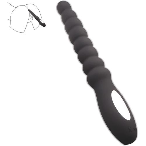 Vibromasseur Anal À Perles Anales Rechargeable,Godemichets Avec10 Mode De Vibration,Masseur Portable En Silicone, Silencieux Et Étanche,Gode Femme Sex,Sex Toyspour Pour Couple