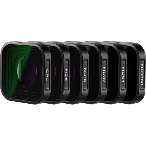 NEEWER Lot de filtres NDcompatibles avec GoProHero 9Hero 10Hero 13Black, 6packs (CPL/ND8/ND16/ND32/ND64/ND1000) Accessoires pour caméra d'action Kit de filtre d'objectif polarisant et à densité neutre