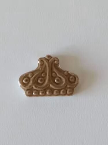 Fève Brillante Ancienne Plate Moyet Perrin Couronne