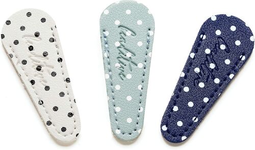 Ciseaux Broderie Gaine (3 Pièces) Bleu Océan