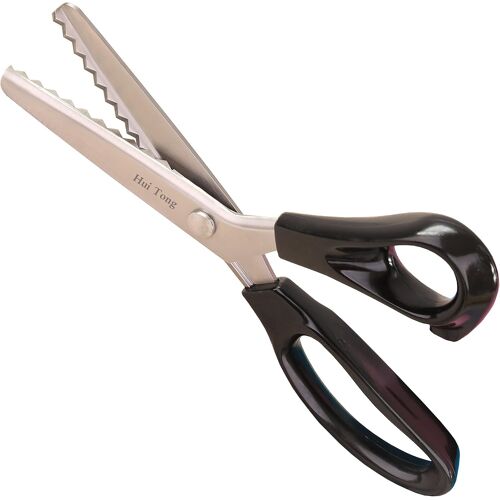Ciseaux À Cranter Fort & Tranchant Pour Tissu,Dentelés Et Festonnés Ciseaux Crantés Couture,3mm,5mm,7mm,Ensemble De 6 Modèles (Dentelés 7mm)