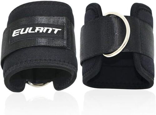 1 Paire De Sangles De Cheville Rembourrées Pour Gym,Fitness,Entraînement,Poignets Pour Machine À Câble.[K769]
