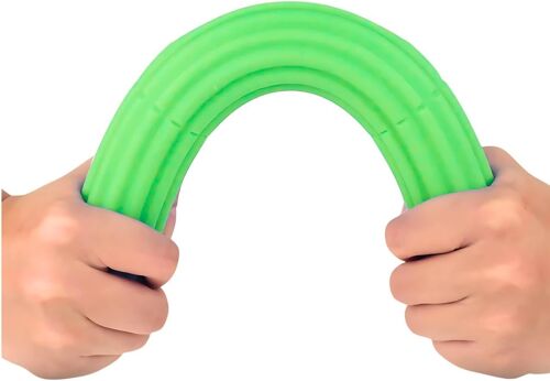 Barre De Musculation Élastique-Renforcement Des Avant-Bras & Poignets-Rééducation,Échauffement & Entraînement-Résistance Moyenne (Bleu) Ou Élevée (Vert)-Facile À Transporter & Durable.[K1338]