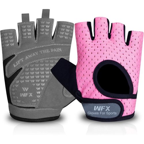 Gants D'haltérophilie De Gym D'entraînement De Fitness Respirants Pour Femme Gants Antidérapants Rembourrés En Silicone Protection De La Paume Élastique Équipement D'entraînement De Force.[K198]