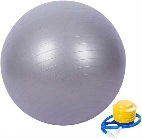 Ballon D'exercice Ballon De Fitness,Balle De Stabilité Anti-Éclatement Avec Pompe Rapide,Balle D'équilibre Professionnelle Pour Pilates,Yoga..[K1060]