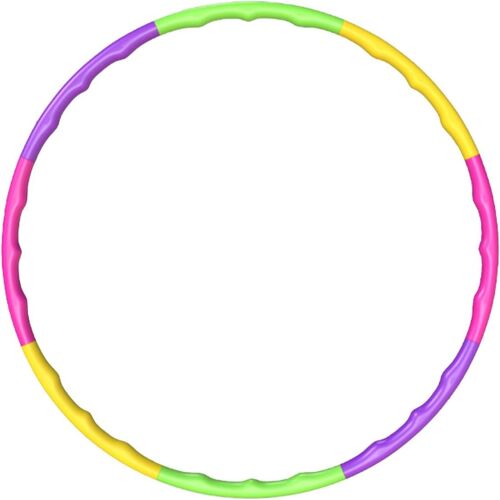 Hula Cerceau Hoop Pour Enfants,Cerceaux Ajustables & Démontable Pour Filles & Garcons,Sports,Fitness,Gymnastique,Entraînement,Danse & Jeu.[K1154]