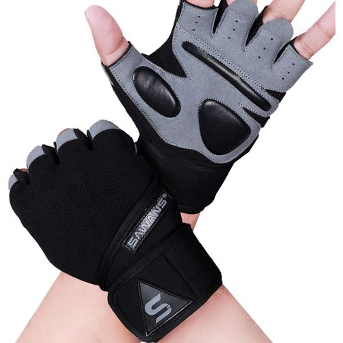 Gants De Sport,D'entraînement,D'haltérophilie,Pour Hommes Et Femmes,Support De Poignet Rembourré,Adhérence Supplémentaire,Protection De La Paume,Exercice,Fitness,.[K75]