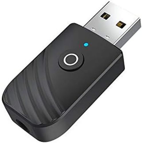 Émetteur et récepteur Bluetooth 3 en 1 3,5 mm,adaptateur Bluetooth USB,émetteur dongle Bluetooth Stick pour TV à la maison système audio