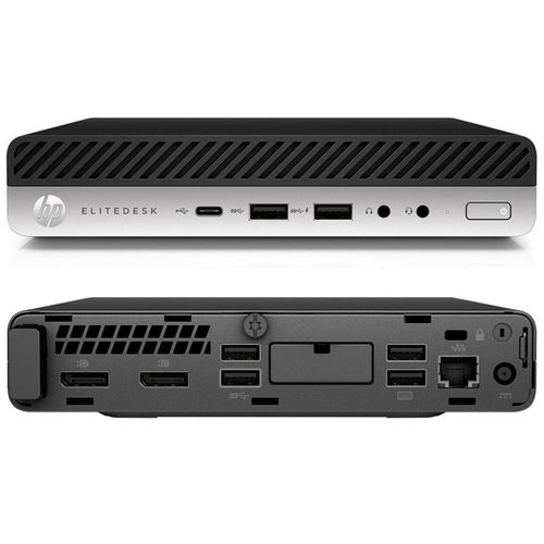 HP EliteDesk 800 G5 Mini Intel Core i5-9500T - Ram 16 Go - SSD 256 Go