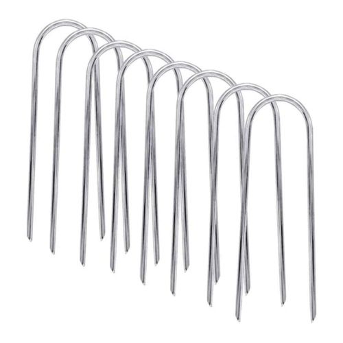 Lot De 8 Clous En U Pour Trampoline, Clous Fixes Pour Trampoline