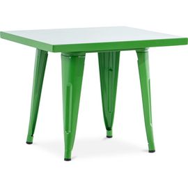 Table Pour Enfant Bistrot Metalix 60 Cm - Métal Vert