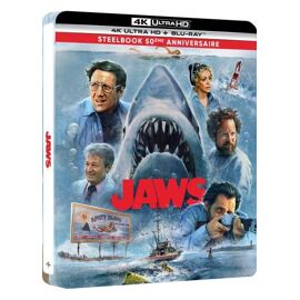 Les Dents De La Mer - 4k Ultra Hd + Blu-Ray + Blu-Ray Bonus - Édition 50e Anniversaire Spéciale Fnac - Boîtier Steelbook® Limité