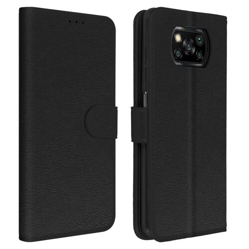 Étui Poco X3 et X3 Pro Housse Intégrale Porte-carte Fonction Support