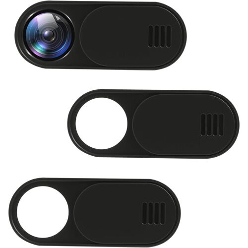 acdsgd-Cache Webcam Ultra-Fin 0,6mm ¿ Cache Caméra avec Curseur pour Ordinateur Portable, Smartphone, Tablette et PC ¿ Lot de 3