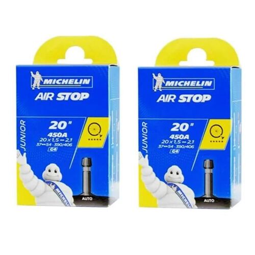 Chambre À Air Vélo - Michelin - 20 X 1,50-2,10" - G4 Valve Schrader - Junior - Vtt