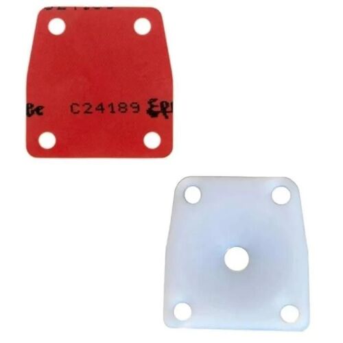 Solex 2200 3300 3800 5000 : Membrane Rouge + Siege Blanc Carburant Filtre Essence