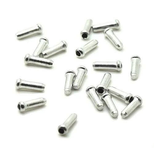 Lot De 20 Embouts De Câble De Frein Et Dérailleur Pour Vélo - Maxxus - Aluminium - 12mm - 4mm - 2mm