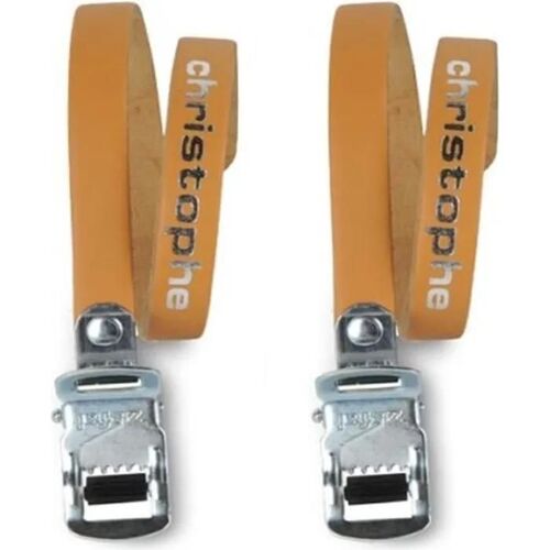 Sangles En Cuir Marron Pour Cale-Pieds De Vélo - Maxxus - Adulte - Vélo Sur Route - Mixte