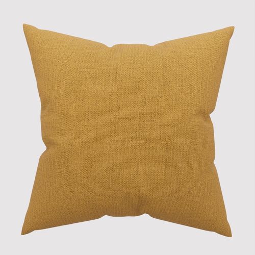 Coussin Décoratif 45x45 Cm Eclipse Moutarde, Par Soleil D'ocre