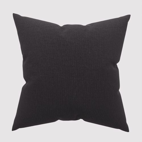 Coussin Décoratif 45x45 Cm Eclipse Noir, Par Soleil D'ocre