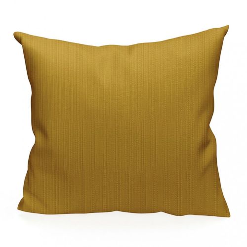 Coussin En Velours 40x40 Cm Velvet Ocre, Par Soleil D'ocre