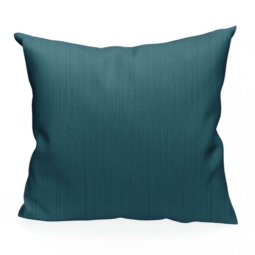 Coussin En Velours 40x40 Cm Velvet Bleu Canard, Par Soleil D'ocre