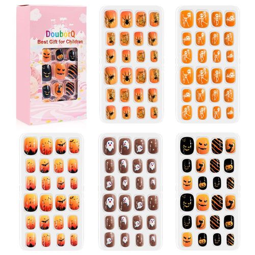 Kit De 120 Faux Ongles Pour Enfants (Style 3) 
