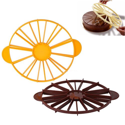Lot De 2 10/12 Gâteau Rond Refendage Et Coupe Moule Gâteau Séparateur Gâteau Diviseur Floconneuse Outil De Cuisson