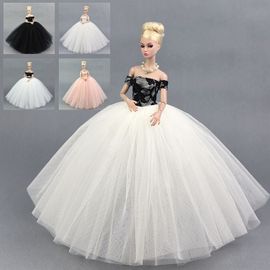 4 Pièces De Vêtements Pour Bébé Fille De 30 Cm, Robes Bouffantes, Fée P