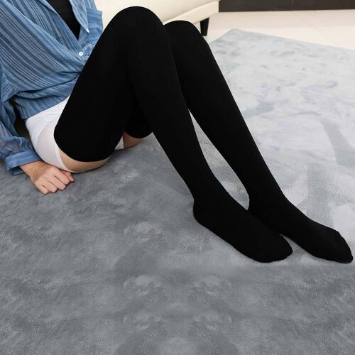 2 Paires Automne/Hiver Bas Hauts 80 Cm Chaussettes En Coton Chaussettes Hautes Femmes Chaussettes Hautes C