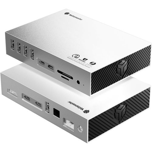 Station D'Accueil Usb C 8K Display, 15-En-1 40Gbps Usb-C Laptop Docking Station, Displayport, 60W Laptop Charging, S/Pdif, Audio, 6 Usb, Gigabit Ethernet, Sd/Tf
