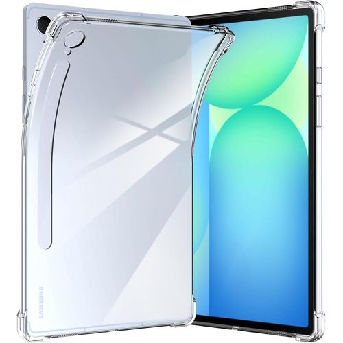 Coque Transparente Tpu Souple Pour Samsung Galaxy Tab S10 Fe / S9 Fe 10,9'' - Antichoc Avec Coussins D'angle, Bords Surélevés Et Protection Caméra, Anti-Jaunissement