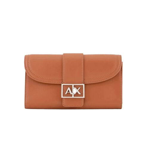 Portefeuille Armani Exchange AX classic Femme Marron