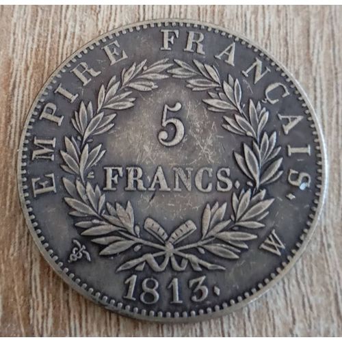 5francs Napoleon 1813w