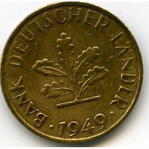 Allemagne 10 Pfennig Atelier J 1949