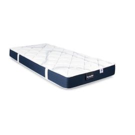 DUNLOPILLO MAGNOLIA ENSEMBLE 90 X 190 - MATELAS + SOMMIER FONCÉ - EP 18 CM - MOUSSE - LATTES PASSIVES - FABRIQUÉ EN FRANCE