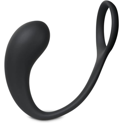Caypp-Plug Anal Pourmassage De La Prostate Avec Anneau Pénien,Noir