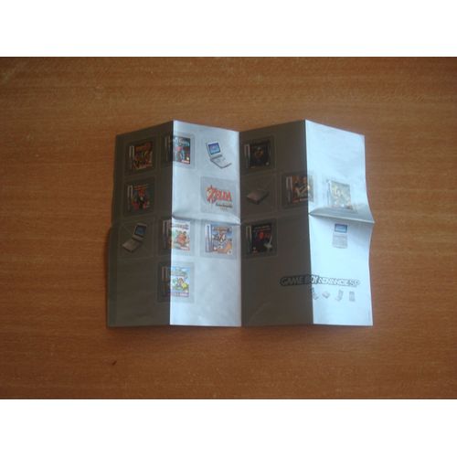 Brochure Jeux (Game Boy Advance Sp)