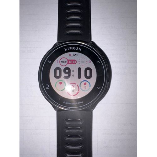 Montre Connectée Gps 500 By Coros Noire - Kiprun