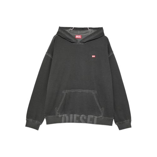 Sweatshirt Noir Diesel Pour Hommes