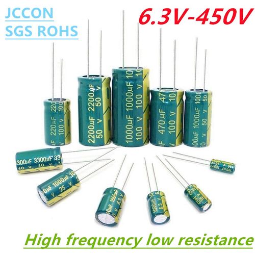 6.3v 10v 16v 25v 35v 50v 63v 100v 400v 450v 100uf 220uf 330uf 470uf 680uf 1000uf 1500uf 2200uf 3300uf 10000uf condensateur en aluminium,appareil électronique - Type 20PCS 25v680uf 8x16